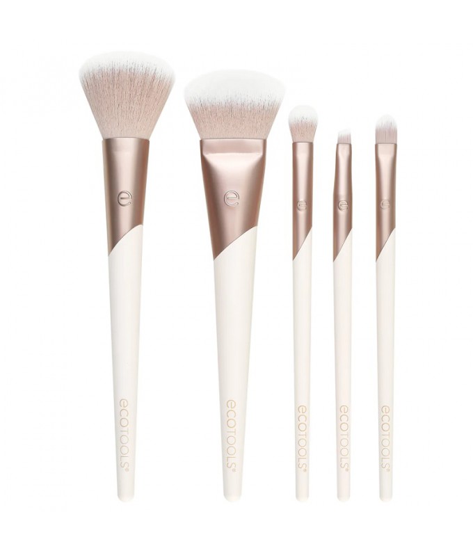 Makiažo Šepetėlių Rinkinys Luxe Natural Elegance (5 vnt.)