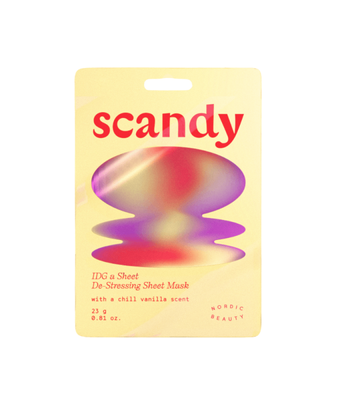 Raminanti Veido Kaukė IDG a Sheet De-Stressing Sheet Mask