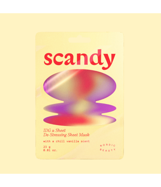 Raminanti Veido Kaukė IDG a Sheet De-Stressing Sheet Mask