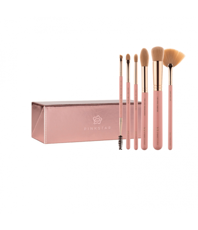 Šepetėlių Rinkinys Luxe Favorite 6 vnt. (Rose Gold)