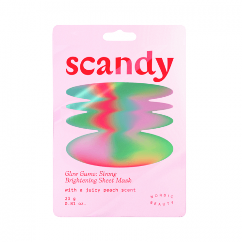 Skaistinanti Veido Kaukė Glow Game: Strong Brightening Sheet Mask