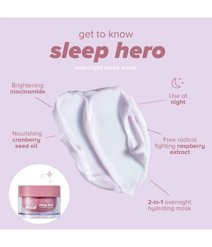 Sleep Hero Veido Kaukė 50ml