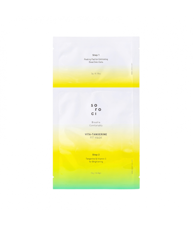 Veido Kaukė Vita-Tangerine Fit Mask 3g+25g